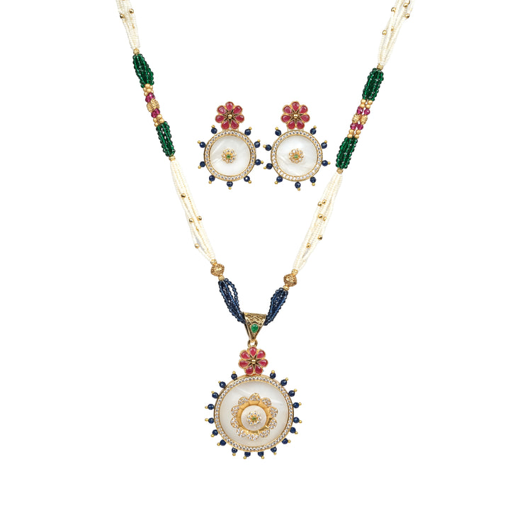 Imperial Pearl Radiance Necklace & Earring Set