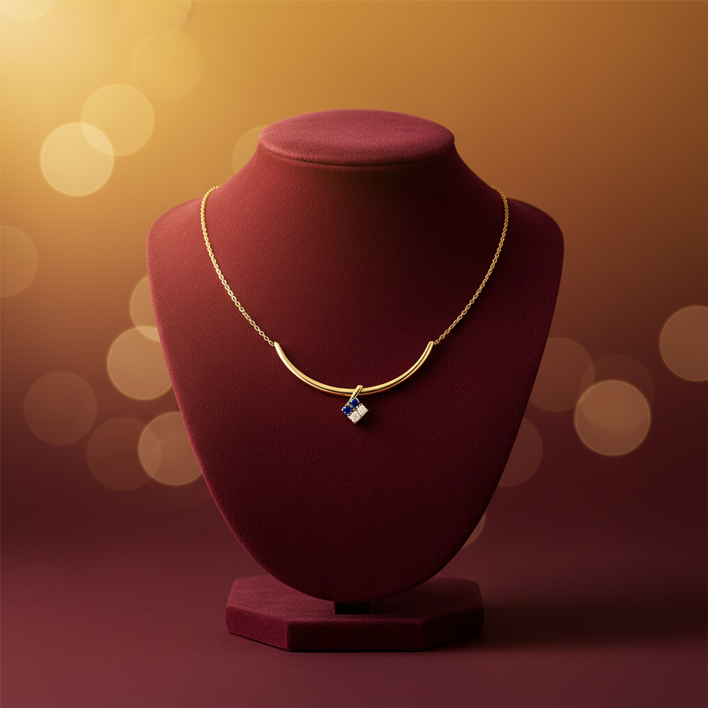 i don't want any text 
i don't want any additional  extra ear-rings
only 1 necklace in the center
